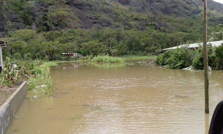 Image: Aftermath of Fiji Cyclone | Credit: Fiji Meteorological Service