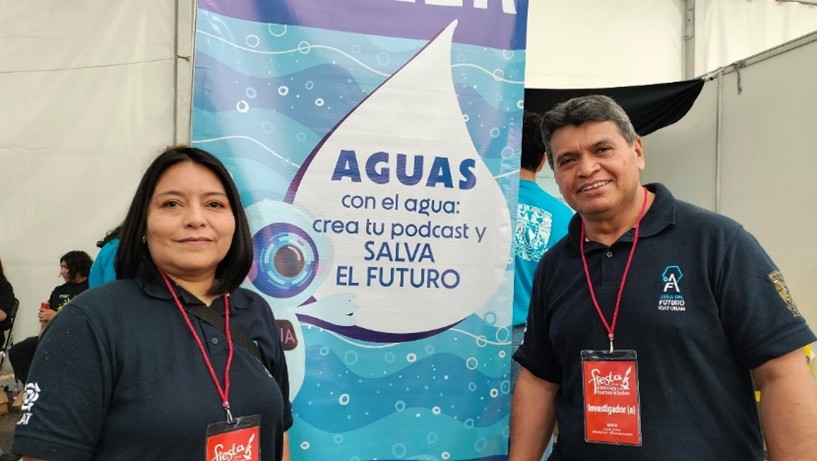 Imagen: Selene Martínez y Ricardo Castañeda, Instituto de Ciencias Aplicadas y Tecnología de la UNAM. Autor: Guillermo Ayala.