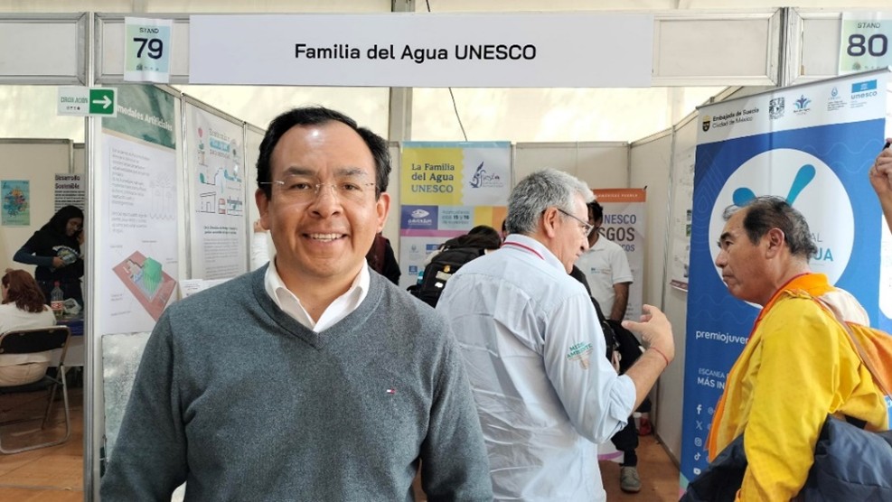 Image: Profesor, Benito Corona Vázquez, Universidad de las Américas Puebla y director de la Cátedra Unesco.
Autor: Guillermo Ayala Alanis.