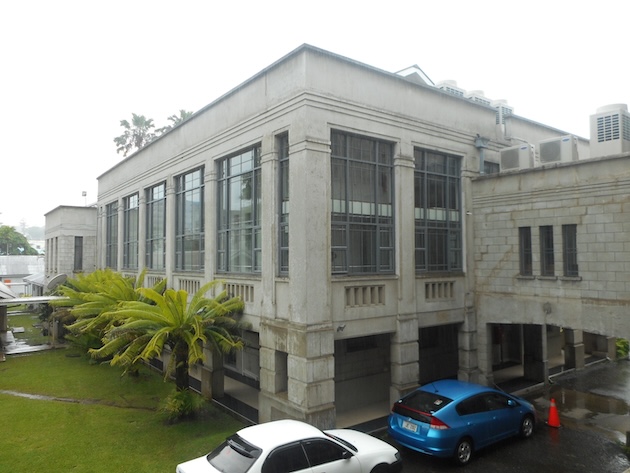 The Fiji Parliament, Suva, Fiji. Credit: Josuamudreilagi