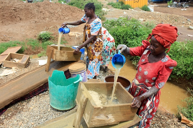 Female miners struggle for recognition, battling land ownership restrictions, lack of financing, and discrimination in a sector where men hold the power. Credit: Kizito Makoye/IPS