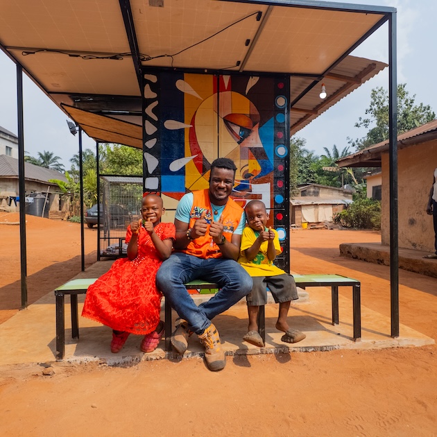 Stanley Anigbogu hopes to use access to energy to bring people of different faiths together, helping them resolve the many conflicts in the region. Credit: LightEd