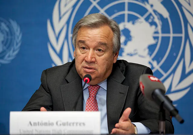 Antonio Gutierrez, Director General of UN/ Public Domain