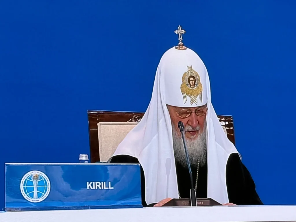 Patriarch Kirill of Moscow Photo: Katsuhiro Asagiri