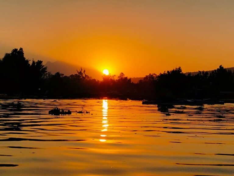 Photo: Sunrise in Xochimilco.　Credit: Guillermo Ayala Alanis.