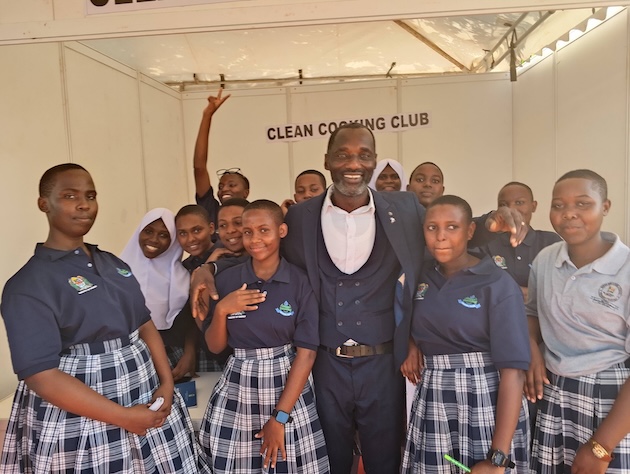 Students of Bunge Girls Secondary School in Dodoma pose for a group photo during the launch of their Clean Cooking Energy Club, an initiative placing Tanzanian schoolgirls at the forefront of Africa’s transition away from polluting fuels. The student-led club links classroom learning to the global push for clean energy access, as governments and development partners intensify efforts to reduce household air pollution affecting 2.3 billion people worldwide. Credit: Kizito Makoye/IPS