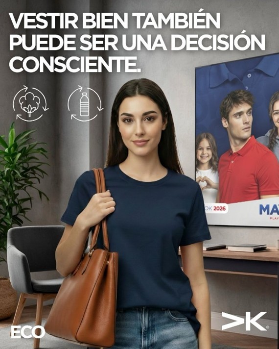 Image: T-shirt made from nopal cactus fiber, recycled PET, and cotton.
Source: MAYORK.