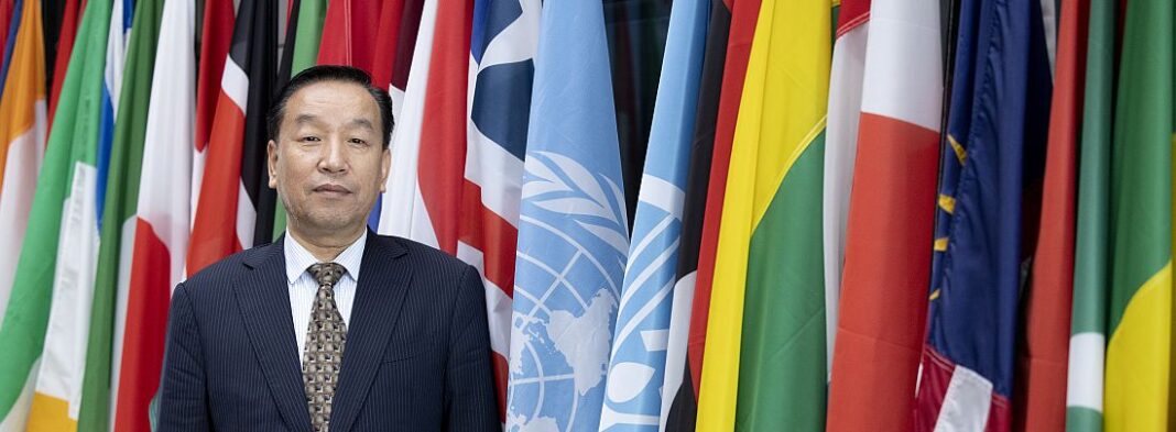 Zhimin Wu, director of the FAO Forestry Division