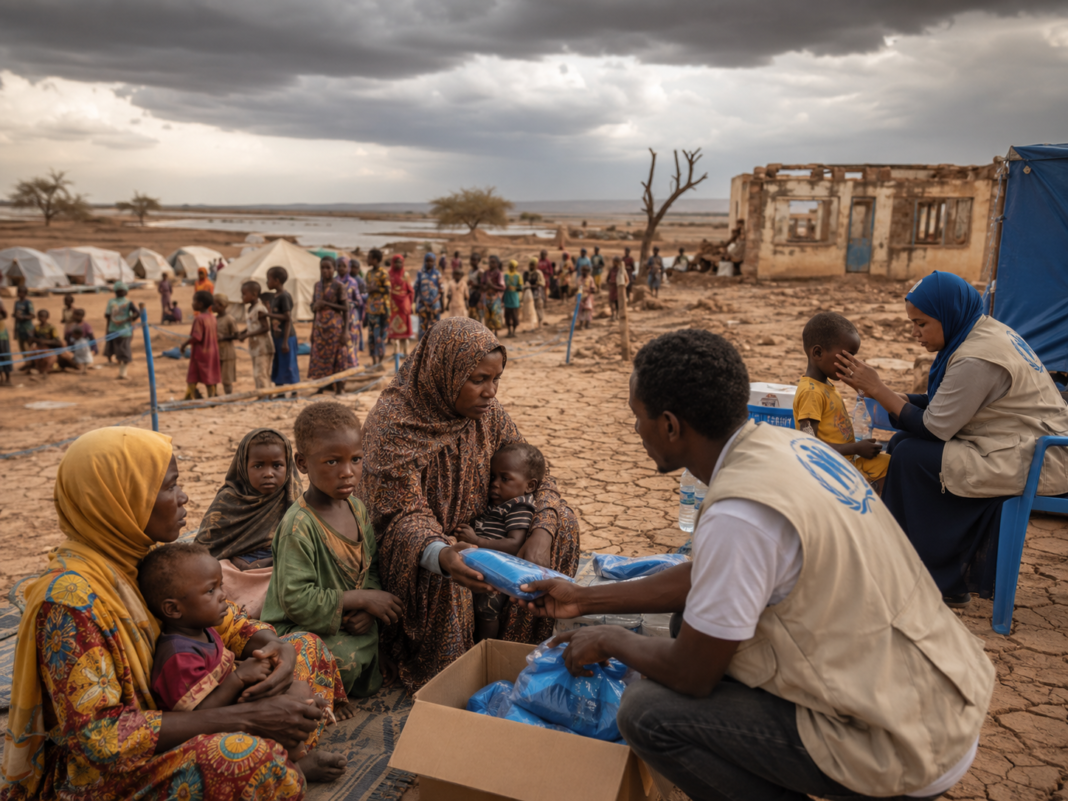 Children and families in the Sahel face escalating hunger, displacement, and climate shocks as humanitarian agencies struggle to meet growing needs. Image: INPS Japan